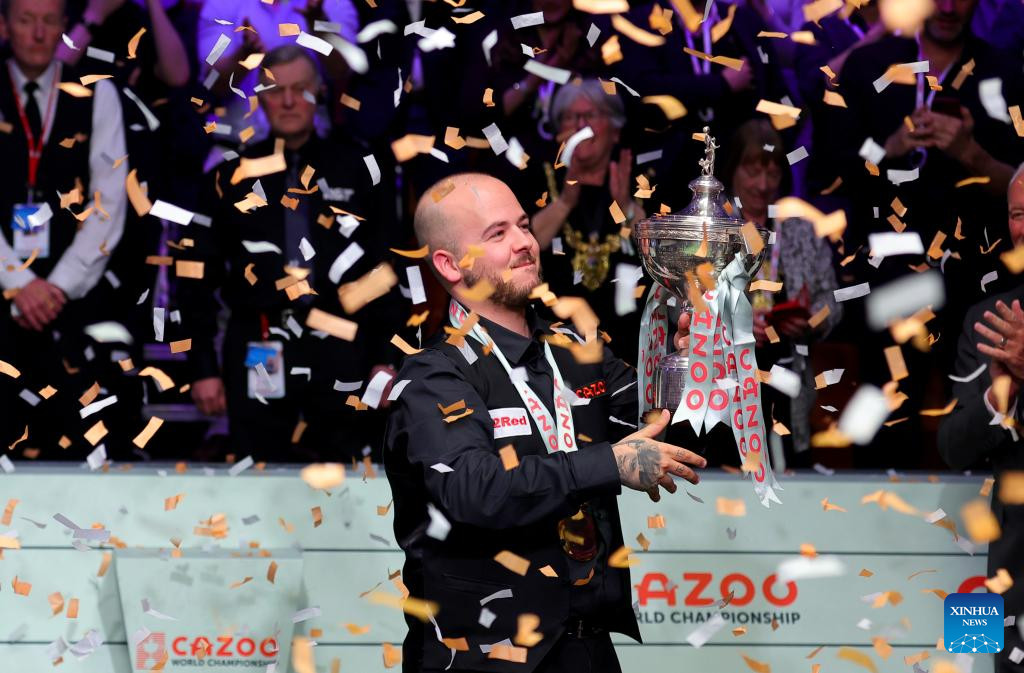 Luca Brecel defeats Mark Selby to win World Snooker Championship 2023 final  – as it happened, World Snooker Championship