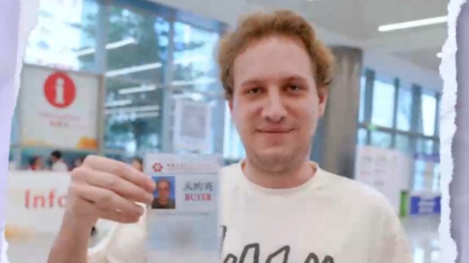 Getting ID badge in 30 seconds, big dreams: Brazilian buyer seeks fortune at Canton Fair