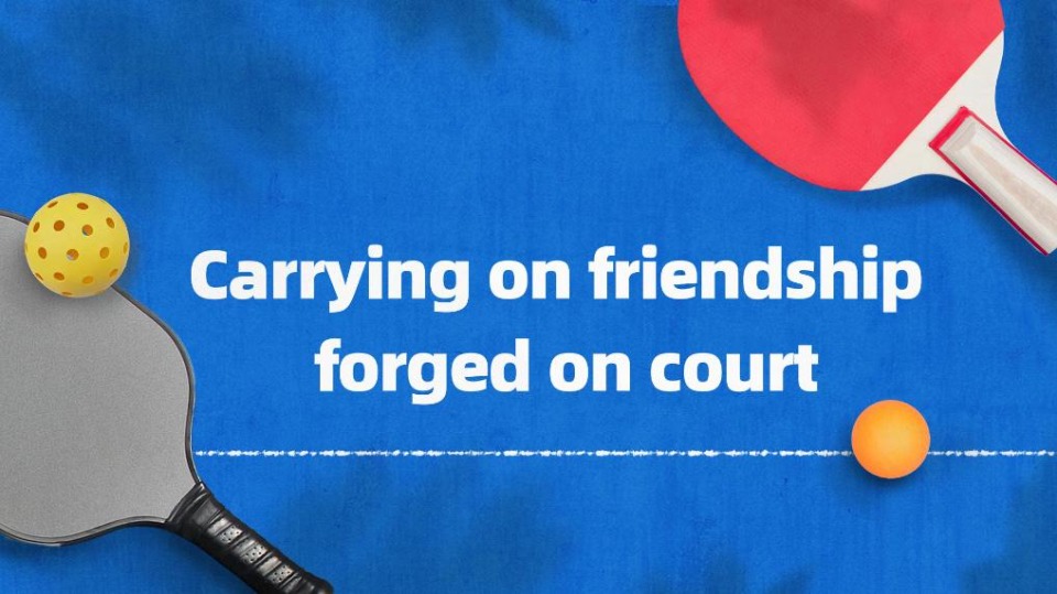 Xi's reply inspires American, Chinese youths to carry on friendship forged through pickleball