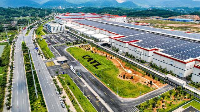 宁德时代肇庆基地。王振宇 摄 宁德时代肇庆基地。王振宇 摄