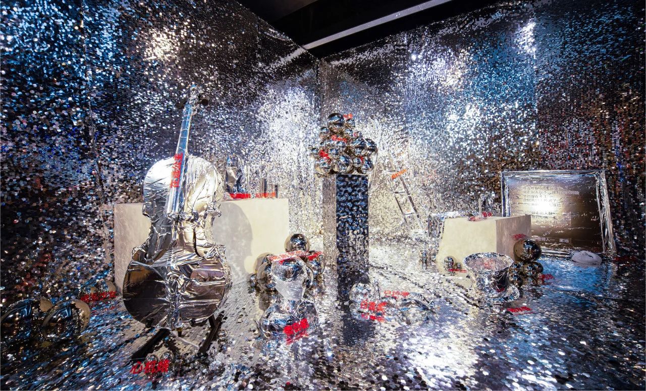 One of the artworks exhibited (Photo: Guangzhou Museum of Art)