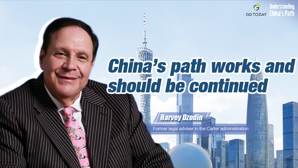 China’s path works and should be continued: Harvey Dzodin