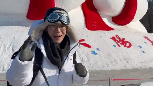 Pure joy brought by ice and snow in Harbin