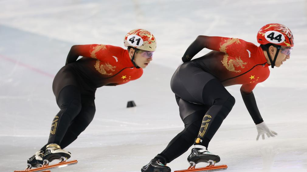 Highlights of short track speed skating at Asian Winter Games