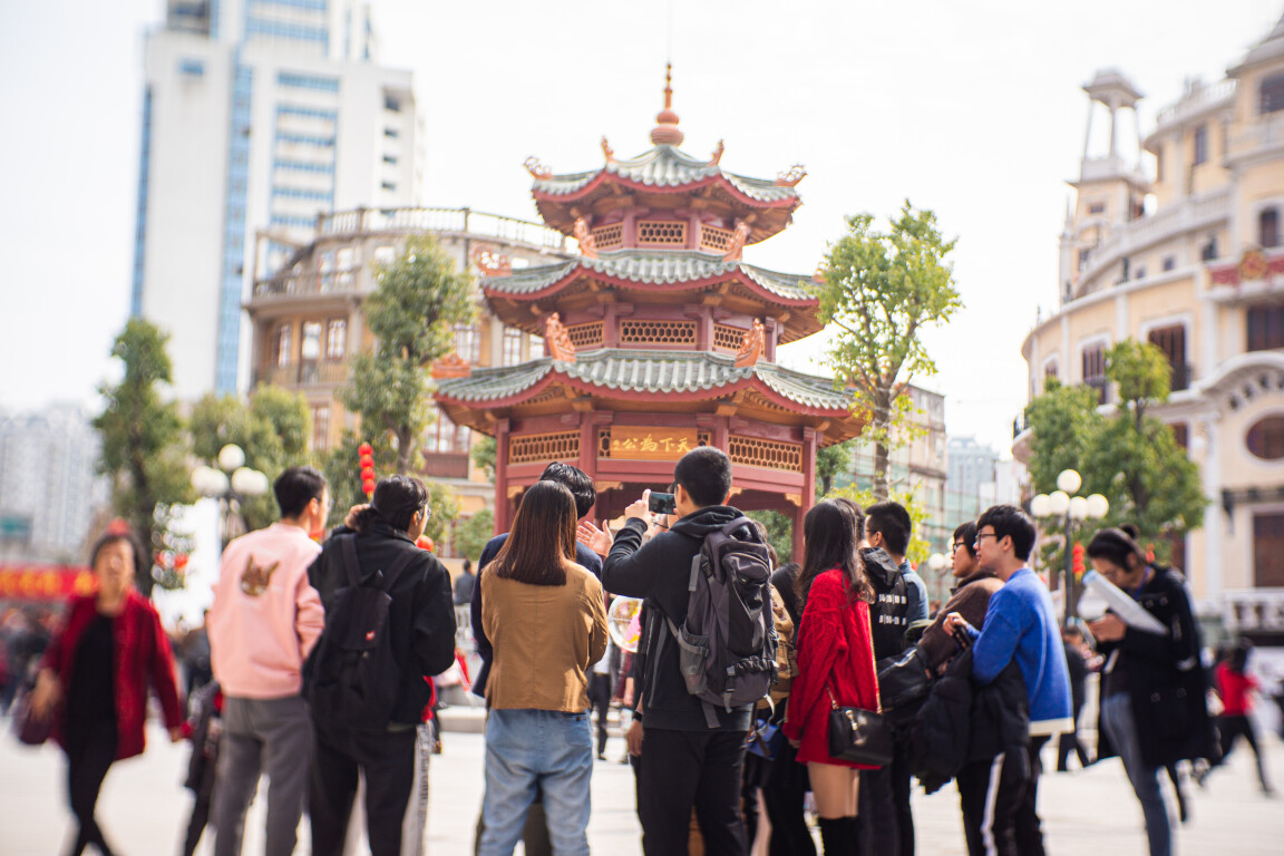 2018年，“新春旅行团”走进小公园