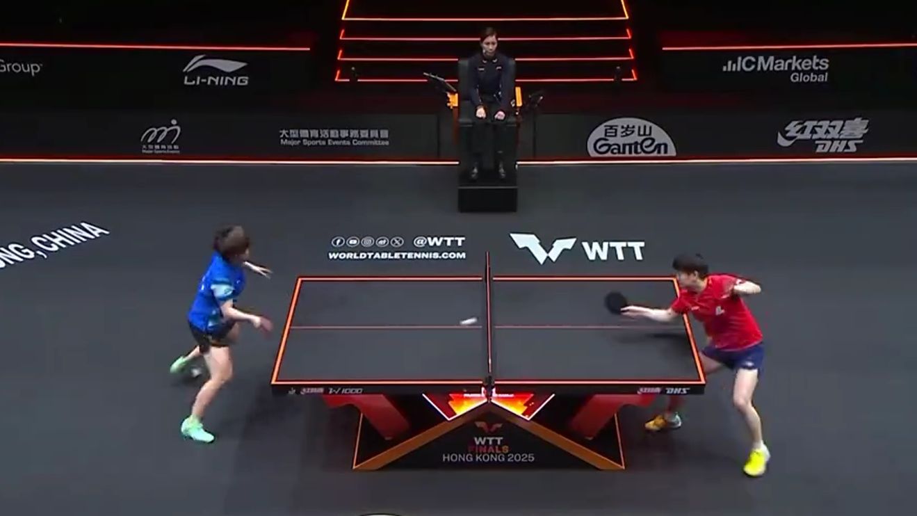 WTT年终总决赛：孙颖莎双线告捷！林诗栋胜梁靖崑