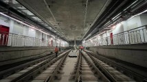 广州首条地铁环线长轨贯通，计划今年年底开通