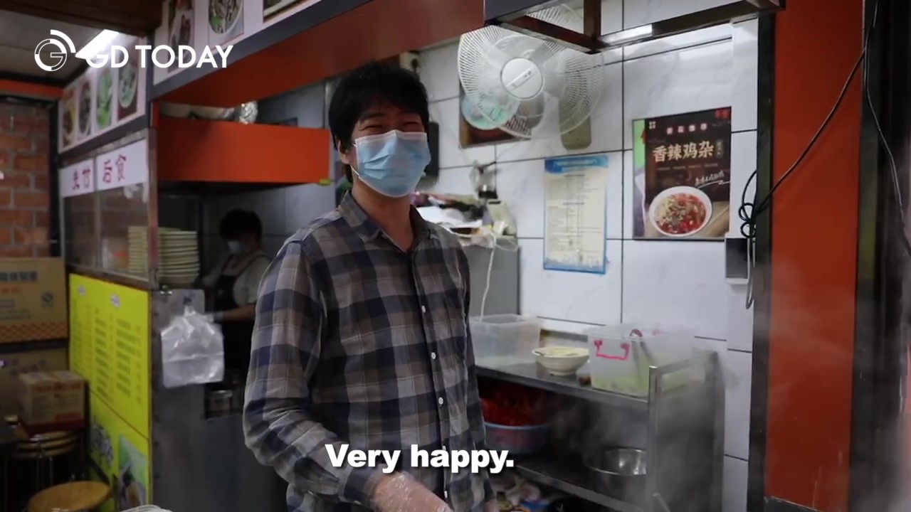 What Guangzhou residents do after temporary controls are lifted？