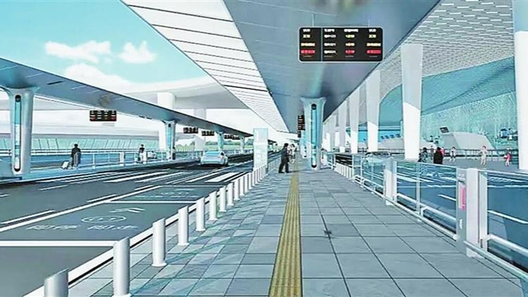 Work starts to revamp T3's drop-off area at airport