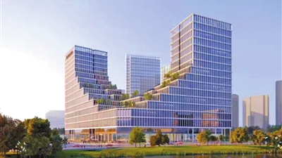 Tangjiawan high-standard biomedical park advances in construction
