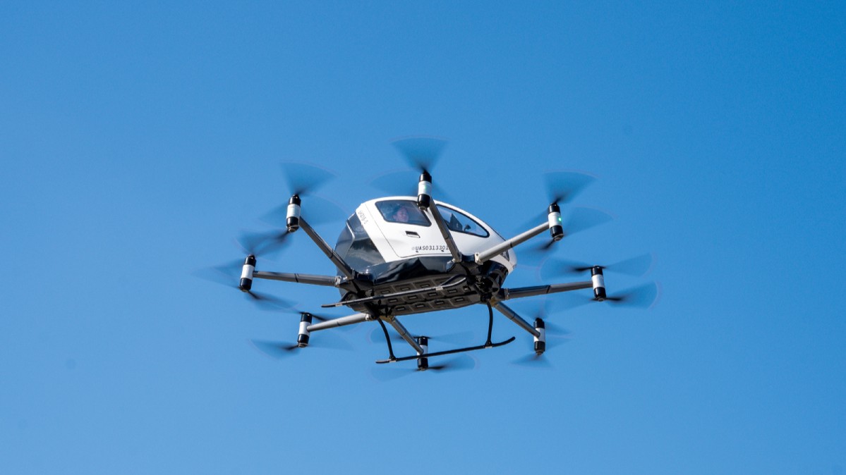 EHang advances pilotless passenger-carrying aerial vehicles certification process