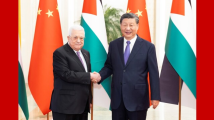 Chinese, Palestinian presidents hold talks Chinese, Palestinian presidents hold talks
