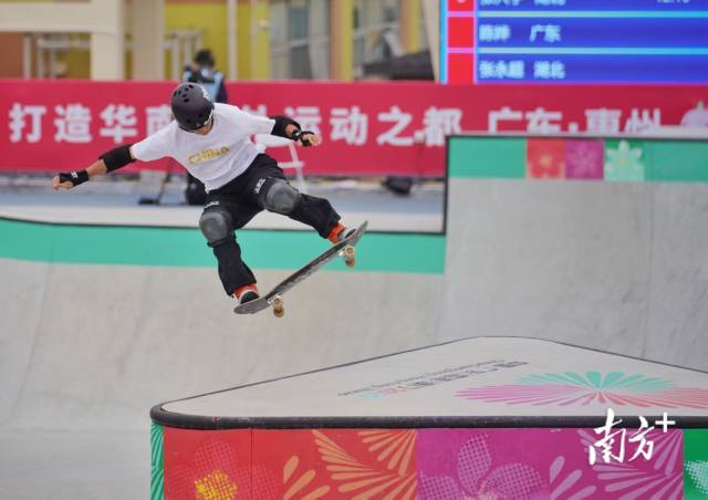 广东队陈烨。南方+记者 石磊 摄