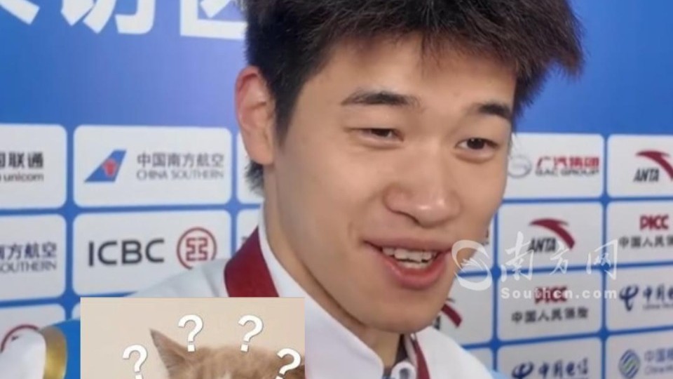 “潘展乐式回答”又回来了！采访时频频“爆梗”