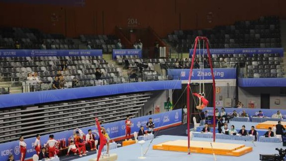 广东队挺进全运会体操成年组男子团体决赛