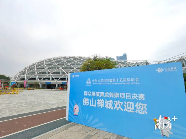 11月11日至13日，第十五届全国运动会群众展演舞龙舞狮项目决赛在佛山岭南明珠体育馆正式打响。卢浩能 摄