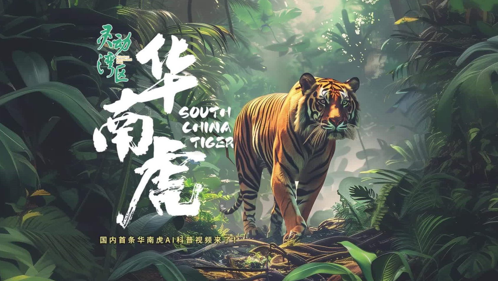 South China Tiger | AI-generated video