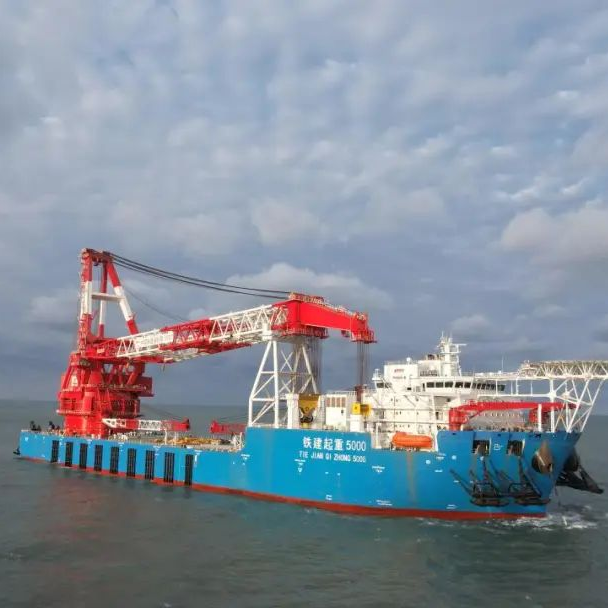 Hengqin welcomes first ultra-large ocean heavy-lift vessel