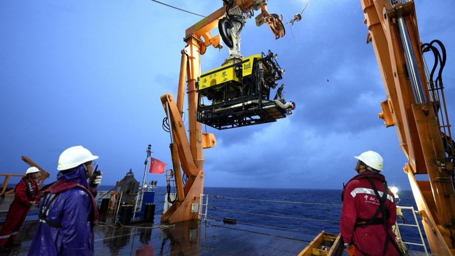 China's new deep-sea explorer Haiqin completes mission in South China Sea