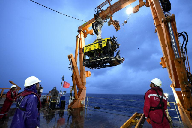 China's new deep-sea explorer Haiqin completes mission in South China Sea