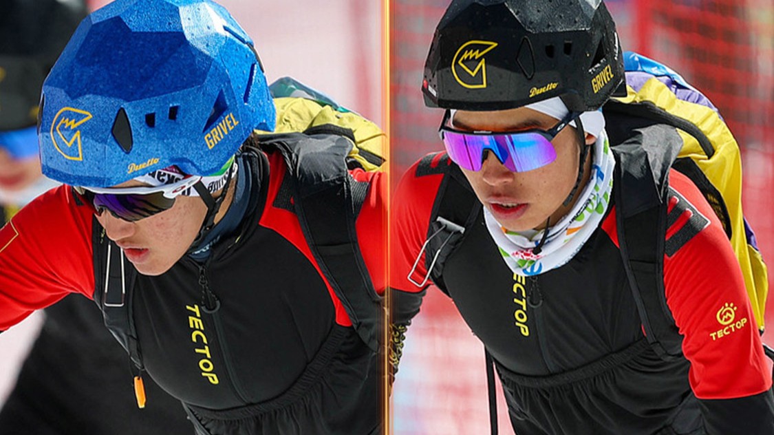 第30金！中国队包揽亚冬会滑雪登山混合接力金银铜牌