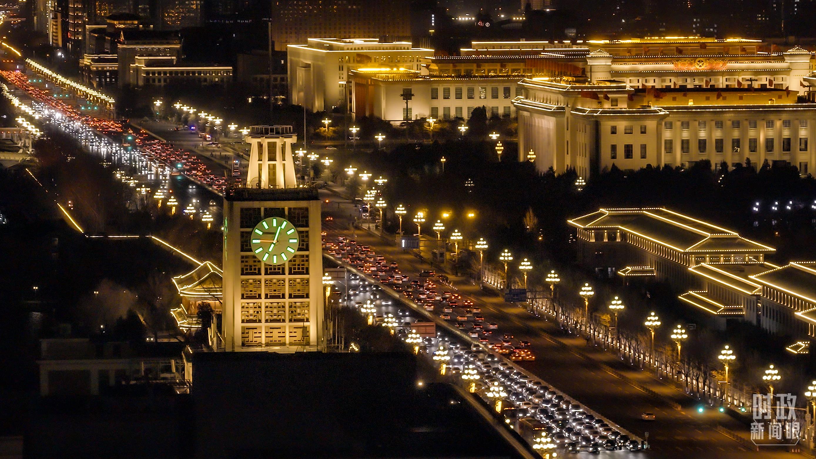 △北京长安街。(总台记者赵楠拍摄)