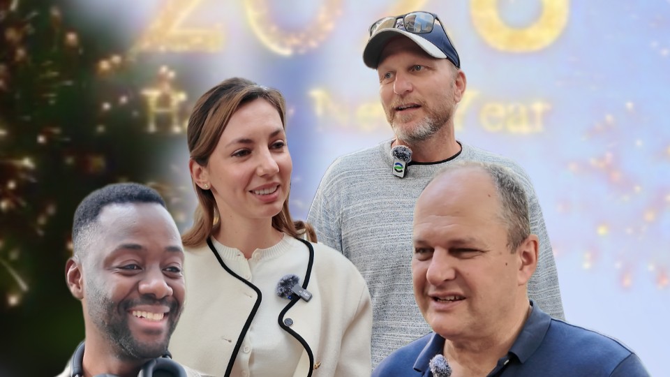 Street interview in Guangzhou: How's your 2025 and what’s your 2026 wishes?