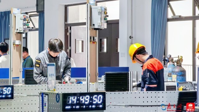广东省赛又上“新”！千余名“技能尖兵”过招