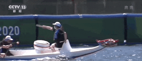 东京奥运会期间，中国龙舟作为展示项目亮相。