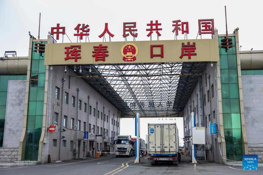 Chinese border port Hunchun's cargo volumes set record high in Q1 | GDToday