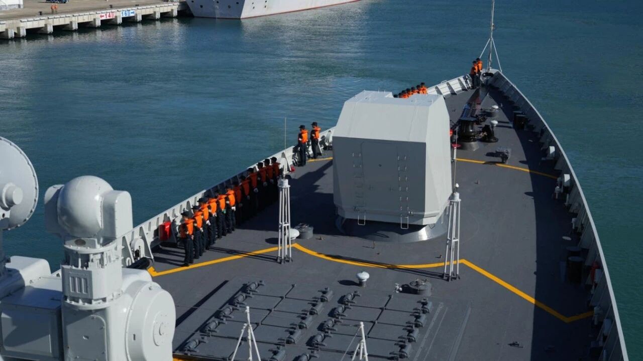 “和平友谊－2025”联演中方参演部队出征