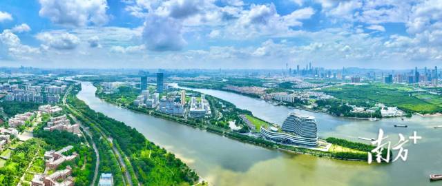 广州国际生物岛。