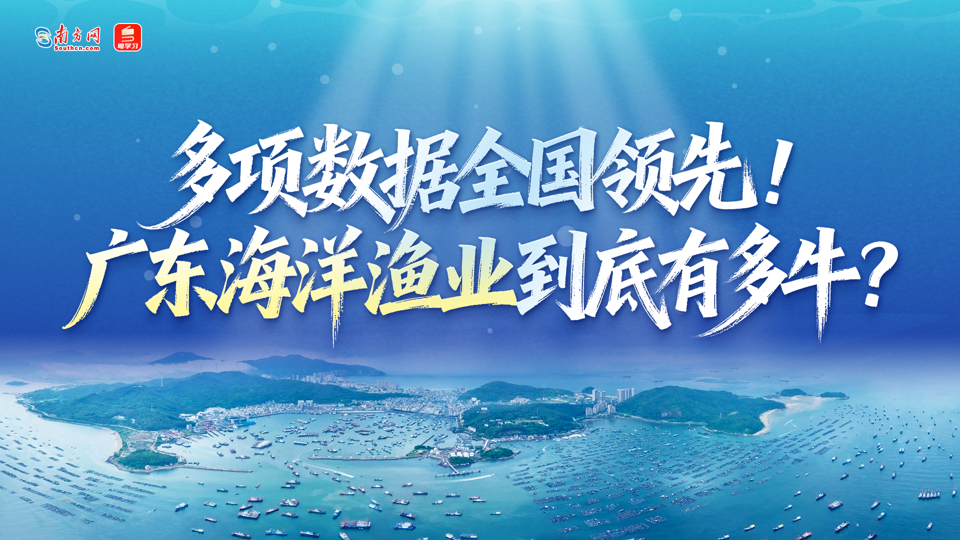 经济大省挑大梁｜多项数据全国领先！广东海洋渔业到底有多牛？