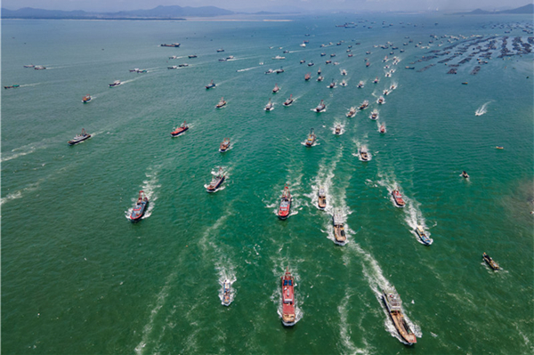 Seasonal fishing ban lifted in Guangdong