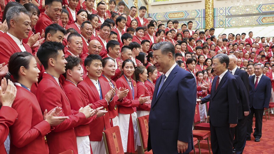 习近平总书记在接见第33届夏季奥林匹克运动会中国体育代表团全体成员时发表的重要讲话引发广东奥运健儿热烈反响 为体育强国建设再立新功