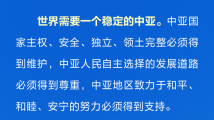 世界需要一个什么样的中亚 习近平提出“四点主张” 世界需要一个什么样的中亚 习近平提出“四点主张”