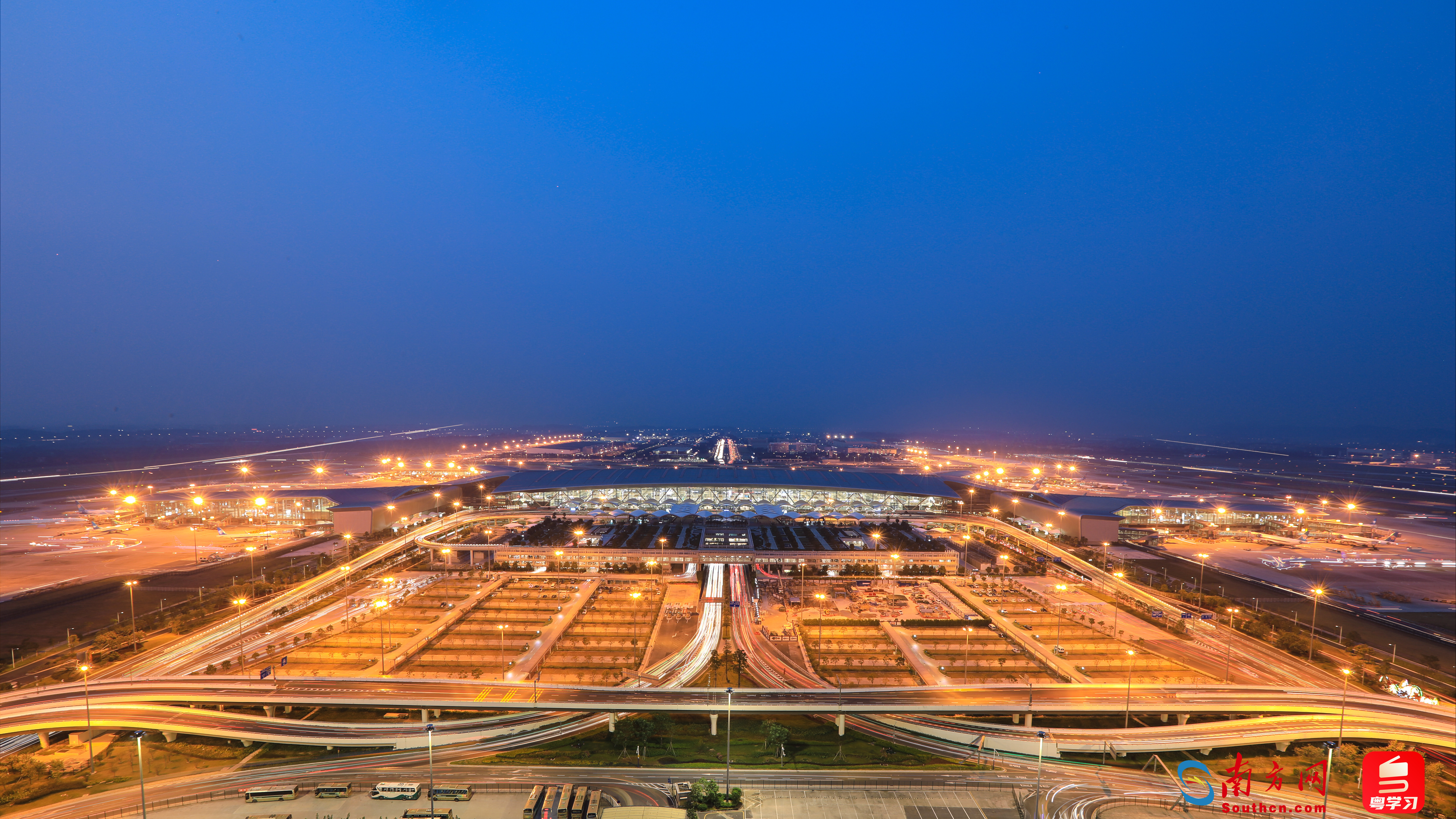 广州白云国际机场实现全国机场客运“四连冠”。通讯员供图