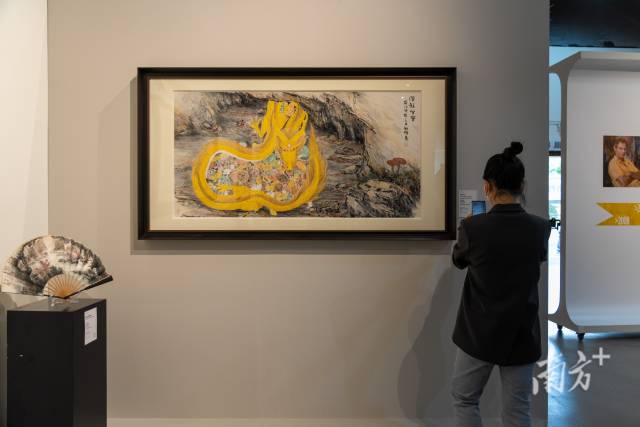 岭南画派代表艺术家温朝晖的作品。  