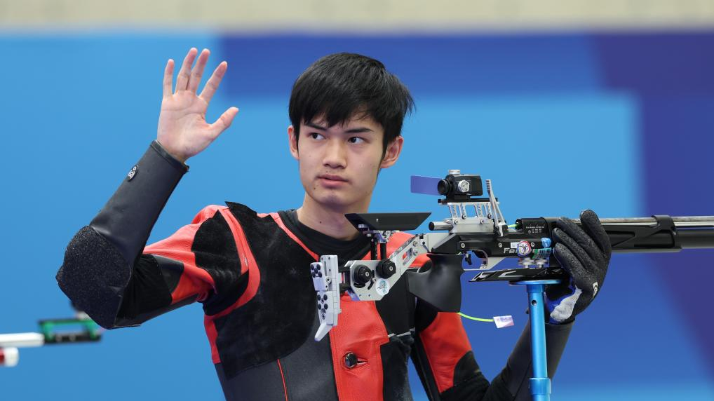 China's Sheng Lihao wins 2nd Paris Olympic gold with men's 10m air rifle victory