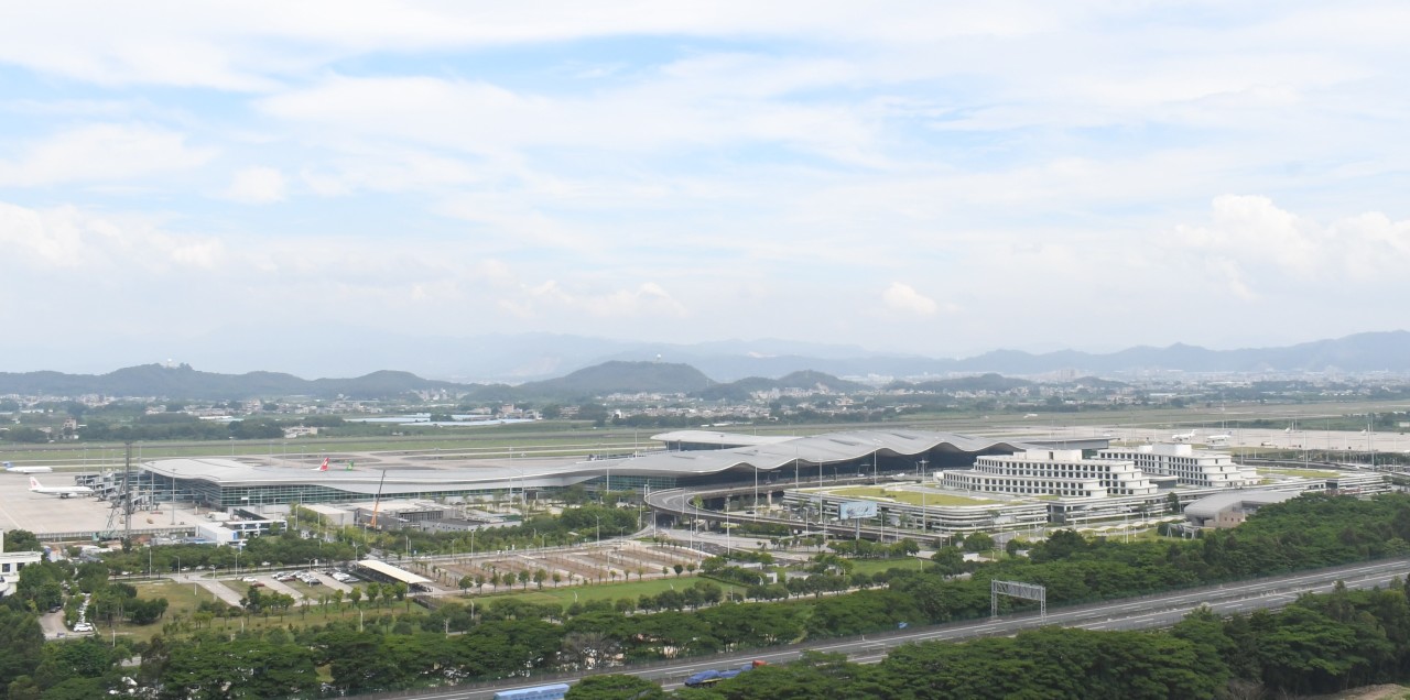 揭阳潮汕机场航站楼全景图