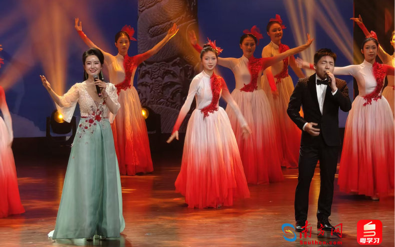 节目《领航新时代》。记者 邓佩莹摄