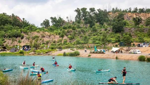 佛山市山湖谷户外探索营地。