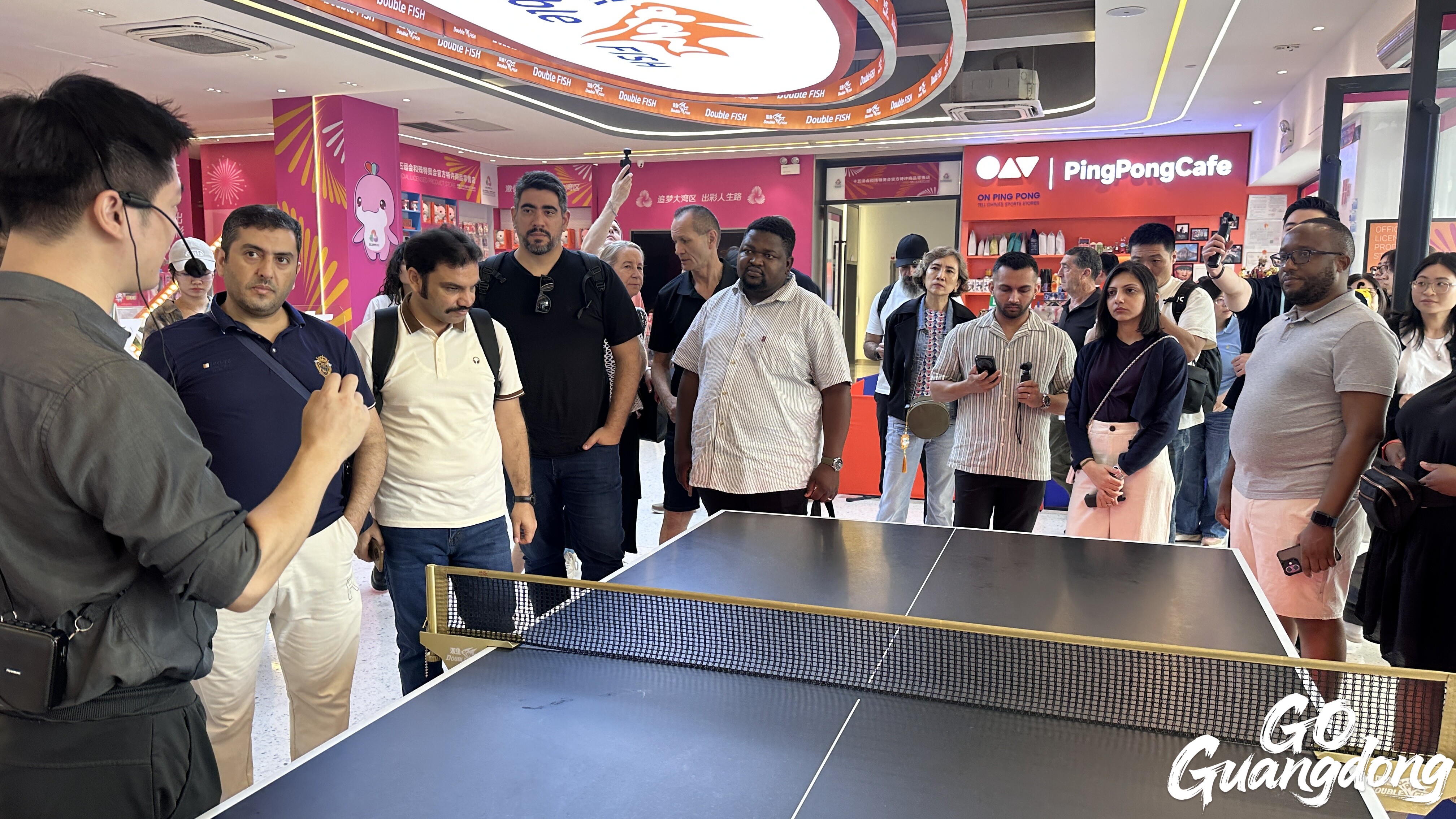 GO Guangdong tour shows sports innovation to Canton Fair buyers​