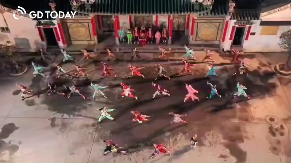 Cyberpunk-style Yingge folk dance sets the 20th ICIF ablaze