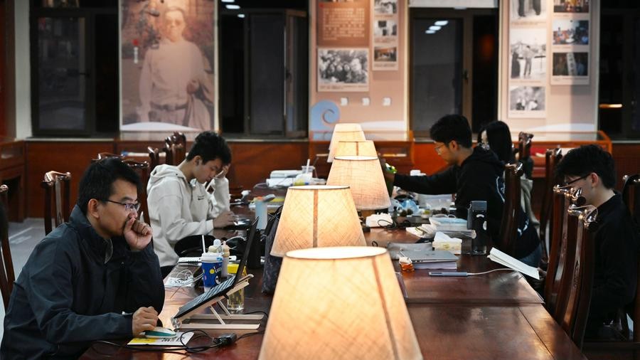 Reading boom transforms libraries into urban "third space"