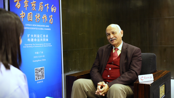 Video｜Exclusive Interview: "I'm Still a Student of China" - Chairman of the Pakistani Senate Defence Committee