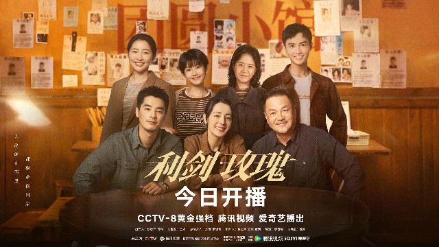 迪丽热巴、金世佳主演电视剧《利剑·玫瑰》开播，演绎打拐刑侦故事