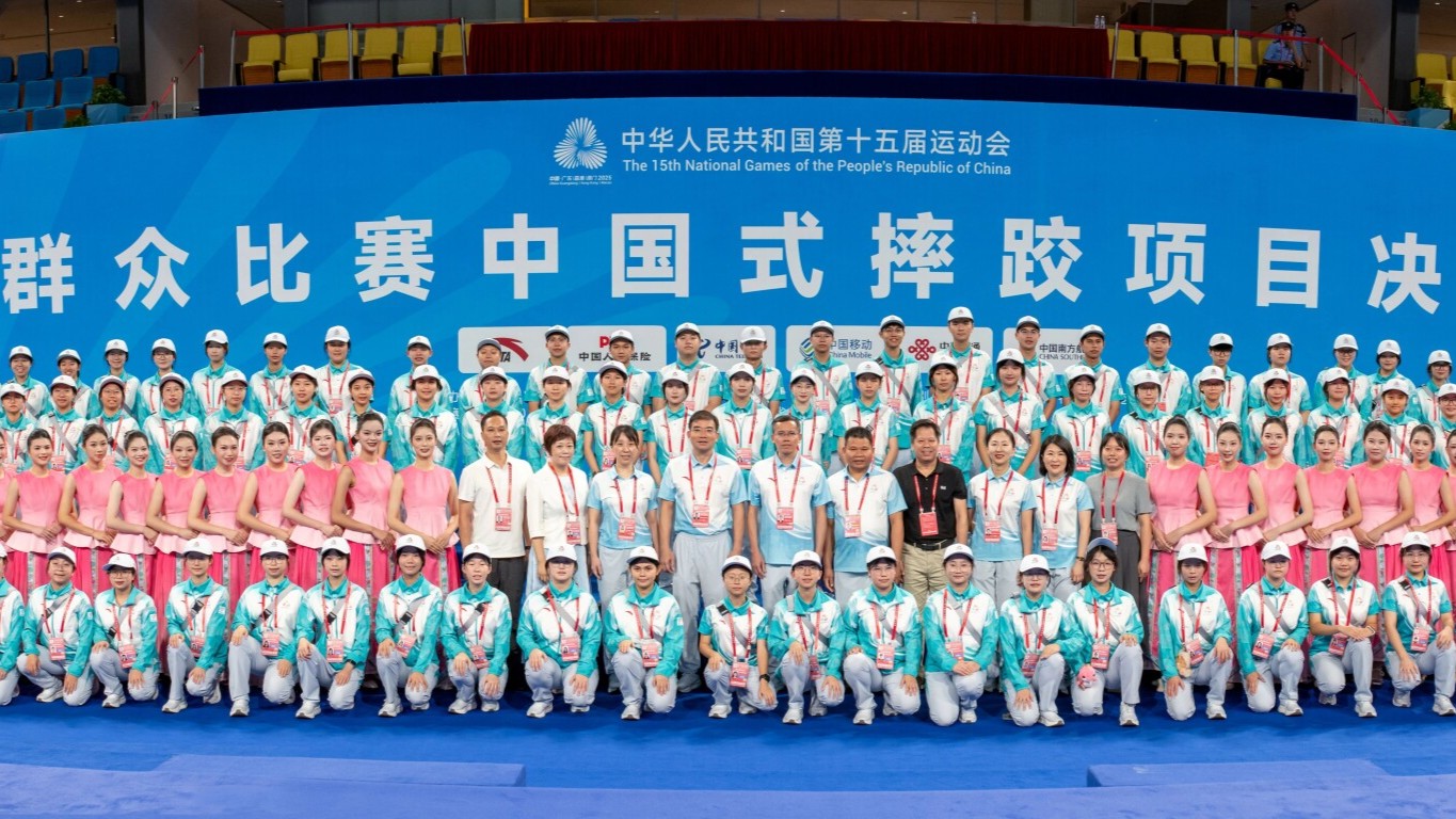 志愿服务“跤”出满意答卷！清远赛区中国式摔跤项目顺利完赛