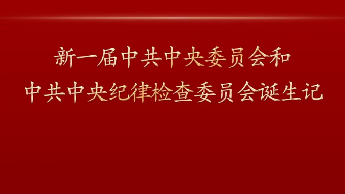 新一届中共中央委员会和中共中央纪律检查委员会诞生记