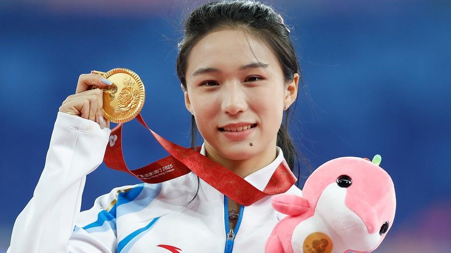Teenagers break through at China's National Games